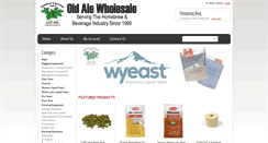 Desktop Screenshot of oldalewholesale.org